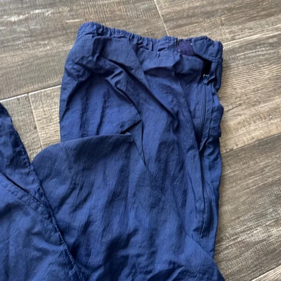 Vintage Christian Dior windbreaker pants navy blue L - Picture 4 of 5